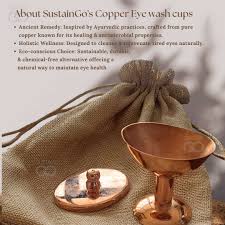 Copper Eye Wash Cups